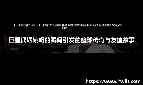 巨星偶遇姚明的瞬间引发的篮球传奇与友谊故事